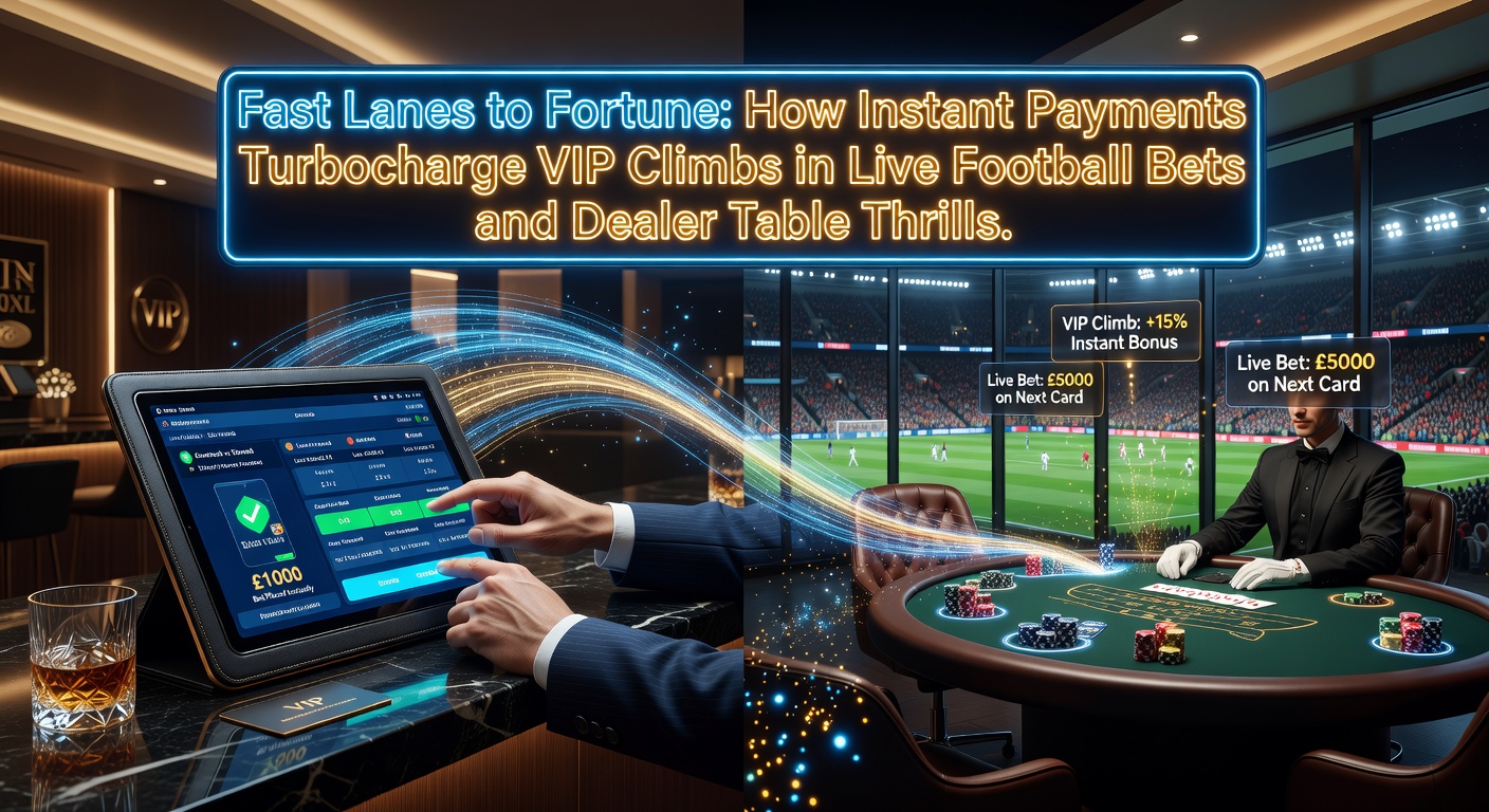 Ein dynamisches Bild von einem Smartphone mit Live-Fußballwette und Sofortüberweisung, umgeben von VIP-Symbolen und rasenden Zahlungen